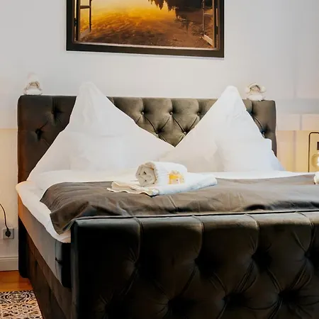 Apartment Blissplace 3 Zi Premium Nahe Getec Arena Mit Kingsize Betten Und Balkon *